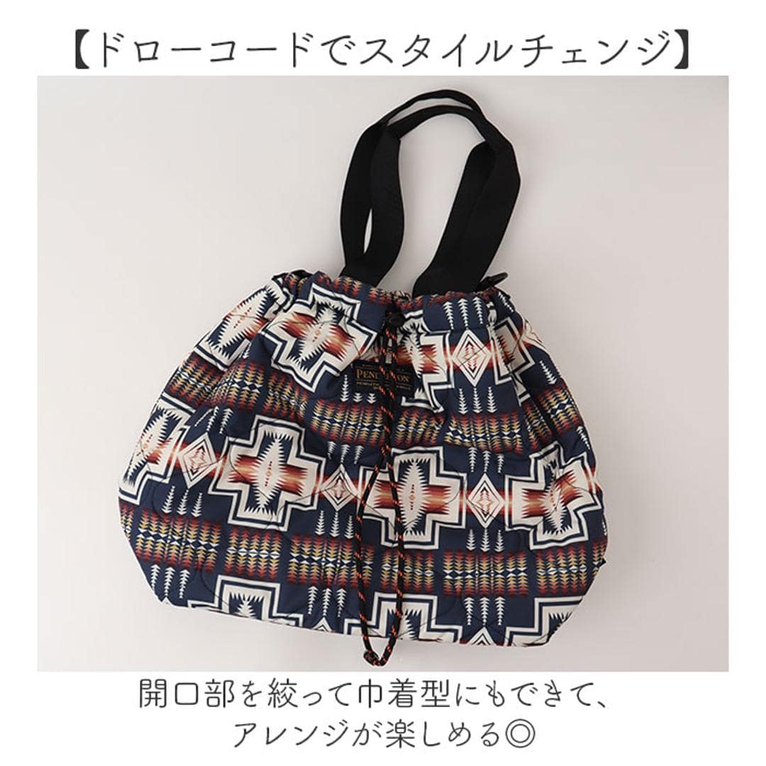 KiU トートバッグ キウ k482 通販 PENDLETON ペンドルトン トートバック 斜めがけバッグ マザーズバッグ ショルダーバッグ レディース メンズ 大きめ A4 通勤 通学 撥水 軽量 軽い 肩掛け キルティング 秋冬 シンプル 男女兼用バッグ 576._x001F_ハーディングネイビー ・