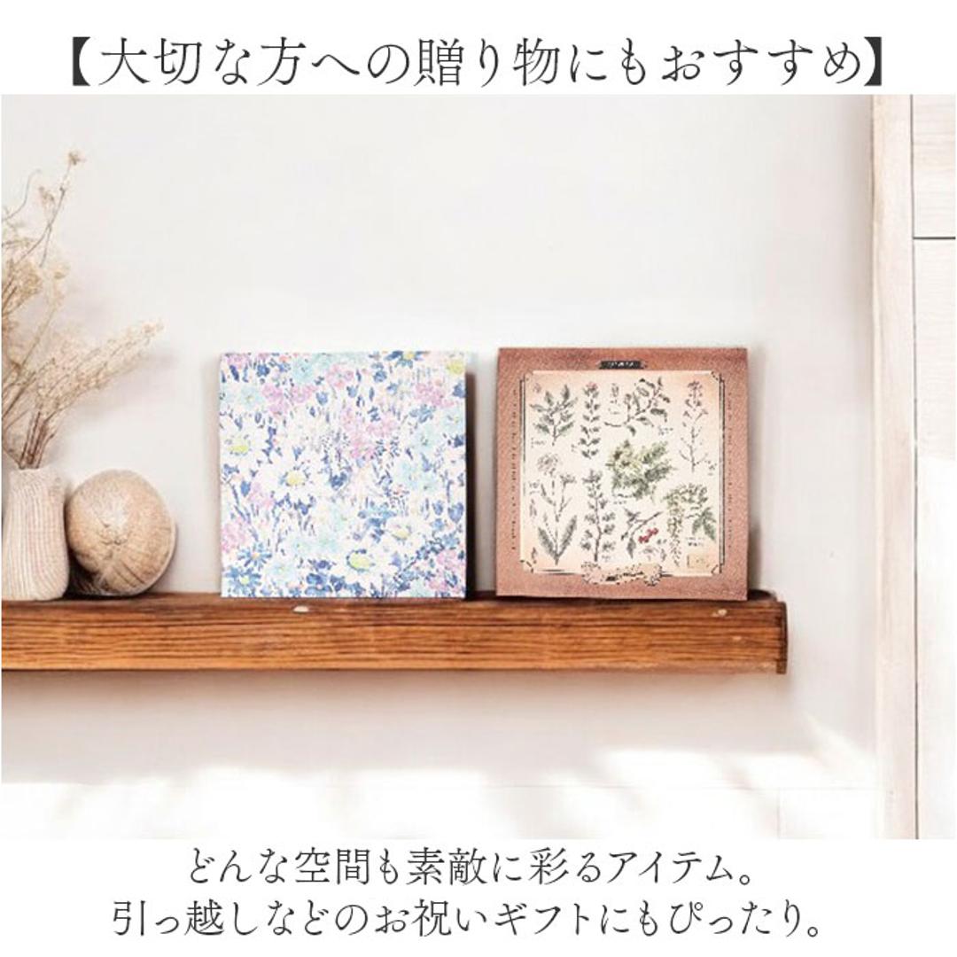 インテリアパネル ファブリックパネル SQ 通販 壁掛け 装飾 飾り パネル アートパネル 絵画 絵 ボード ポスター 木枠 ファブリック イラスト デザイン 看板 ディスプレイ 消臭 消臭加工 インテリア 雑貨 リビング トイレ おしゃれ ミモザ/RG ・