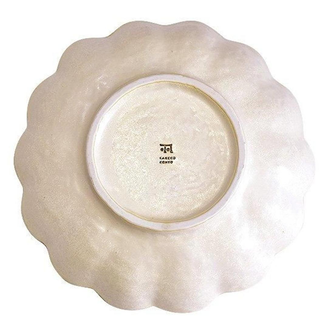 美濃焼 小鉢 通販 日本製 小皿 中鉢 美濃 焼 16cm 取り皿 副菜 取皿 和食器 おしゃれ モダン かわいい 花形 花型 お花 サラダ デザート 電子レンジ対応 食洗機対応 朝食 おやつ 夕食 リンカ 16ボウル グルメスタイル キッチン用品 ホワイト ・