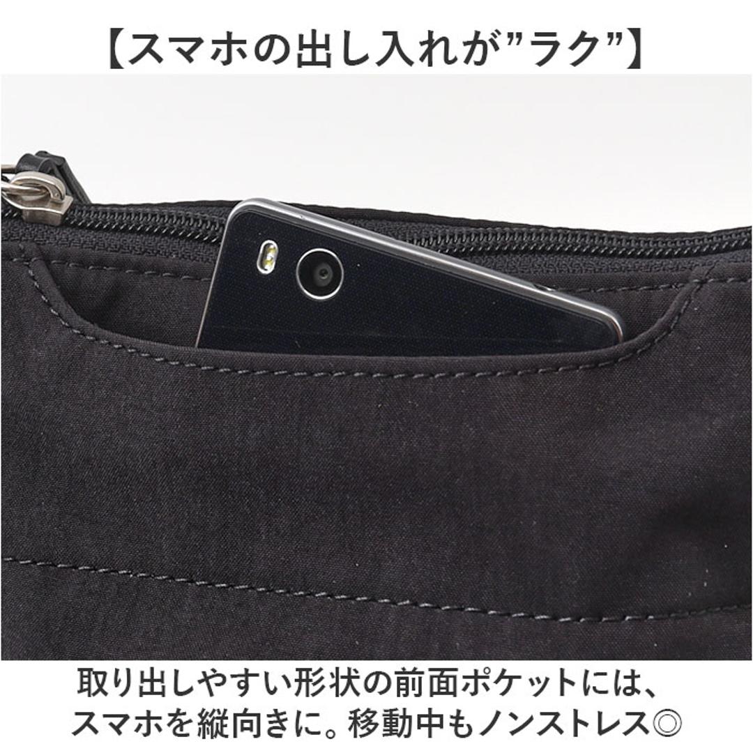 legato largo ショルダー 通販 レガートラルゴ ショルダーバッグ ミニショルダー ミニショルダーバッグ 斜め掛け 斜めがけ レディース バッグ 縦型 小さめ ナイロン LH-F3455 2way 軽い 軽量 かわいい おしゃれ GBE.グレーベージュ ・