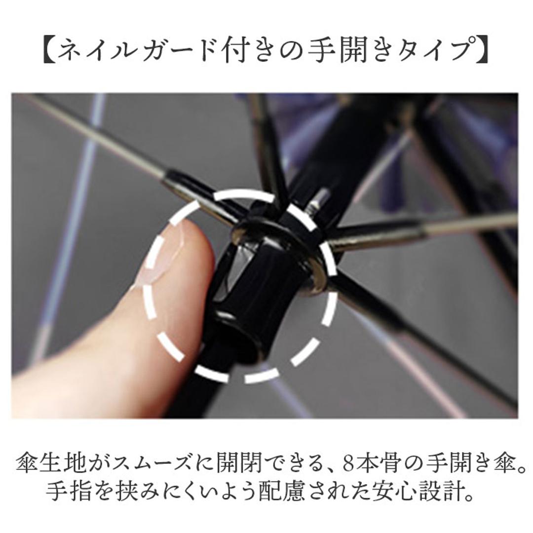 キザワ 日傘 ショート丈 通販 KIZAWA M55HB081API 長傘 ショート丈日傘 傘 ショート かさ カサ icolon ameri 花びら 55cm 8本骨 手開き おしゃれ シンプル かわいい 日よけ コンパクト レディース 女性 通勤 通学 オフ×ベージュ ・