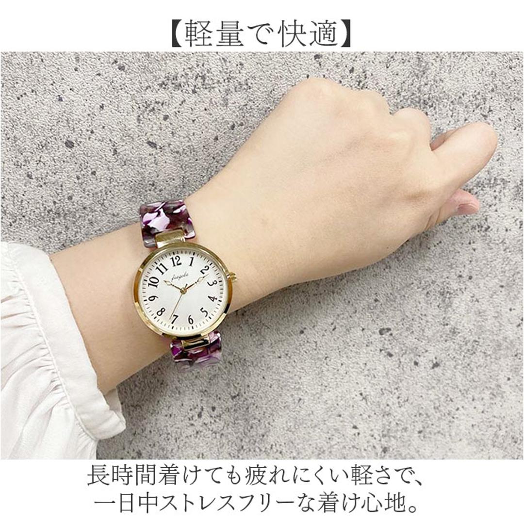 腕時計 レディース バングル 通販 fragola フラゴラ バングルウォッチ 時計 ウォッチ 日常生活防水 女性 おしゃれ オシャレ かわいい バングル時計 フォーマル 着けやすい シンプル 就職祝い ギフト 贈り物 アクセサリー ブルー ・