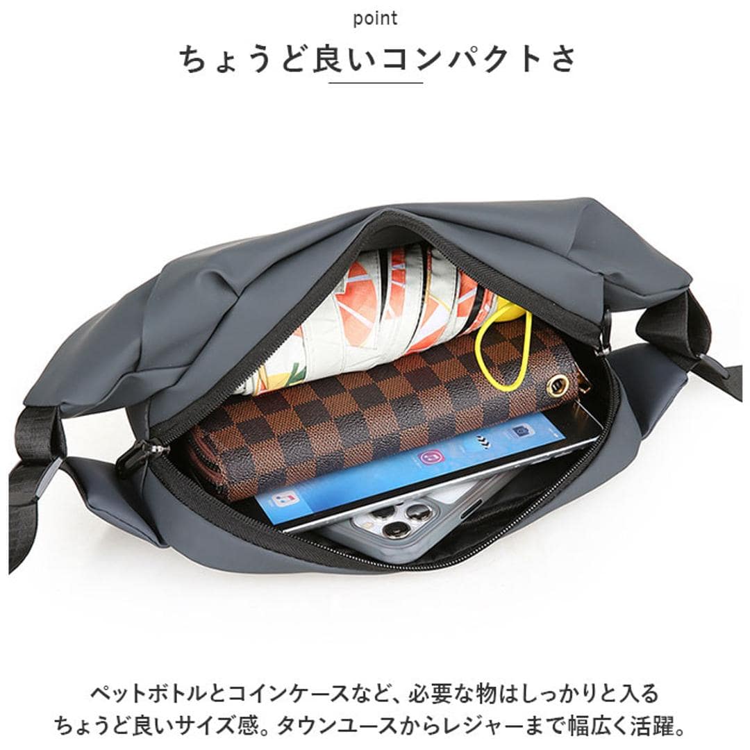 ボディバッグ 大容量 通販 ボディバック ウエストポーチ メッセンジャーバッグ メッセンジャーバック チェストバッグ チェストバック ショルダー 大きめ ユニセックス かっこいい シンプル カジュアル メンズ レディース レジャー アウトドア スポーツ ベージュ ・