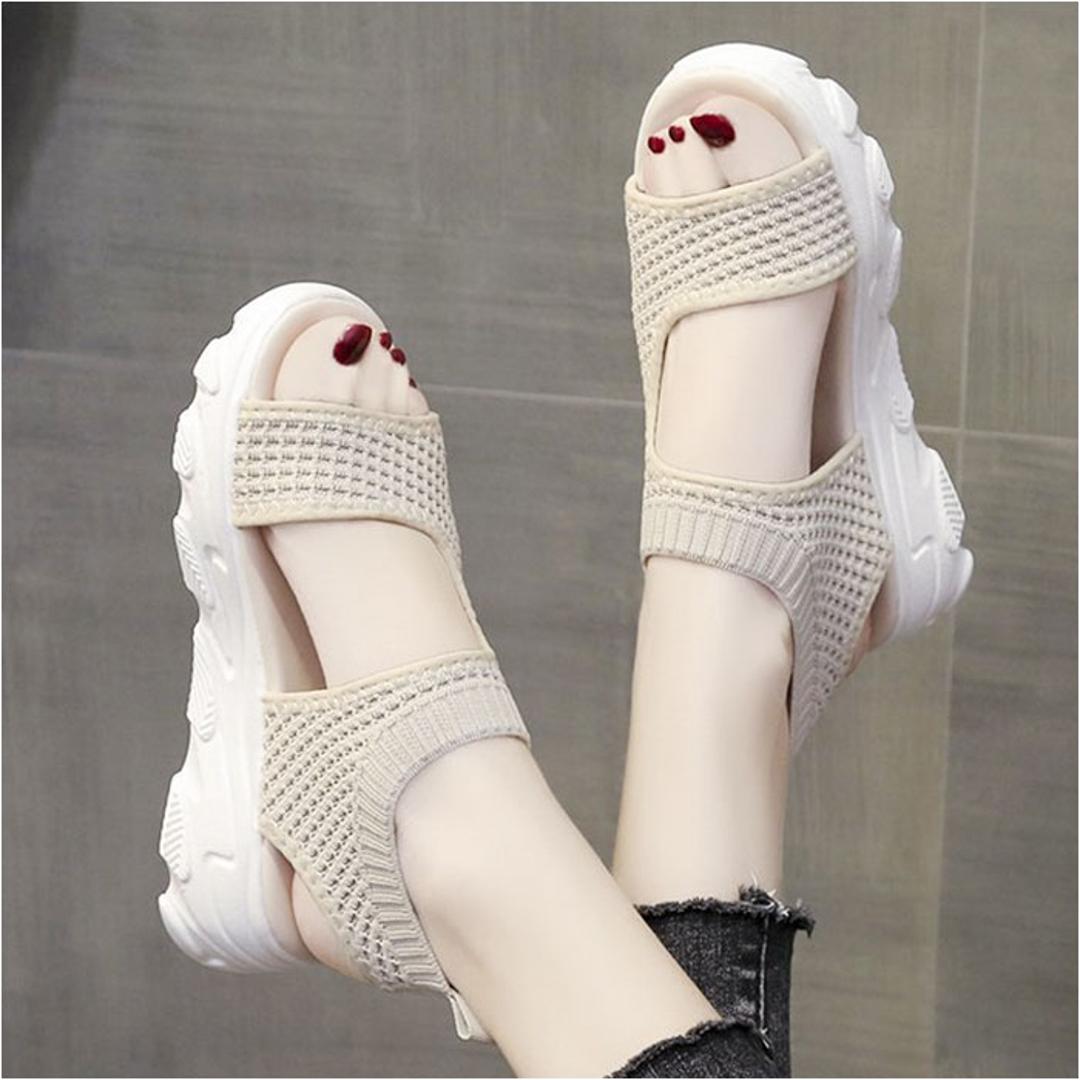 スポーツサンダル 厚底 レディース 通販 サンダル スポサン 厚底サンダル おしゃれ コンフォートサンダル フラットサンダル 靴 くつ クツ かわいい シューズ 夏 スポーツ スポーティ カジュアル アウトドア 婦人靴 疲れにくい 歩きやすい シンプル オシャレ ブラック 【即日発送】35(22.5cm)