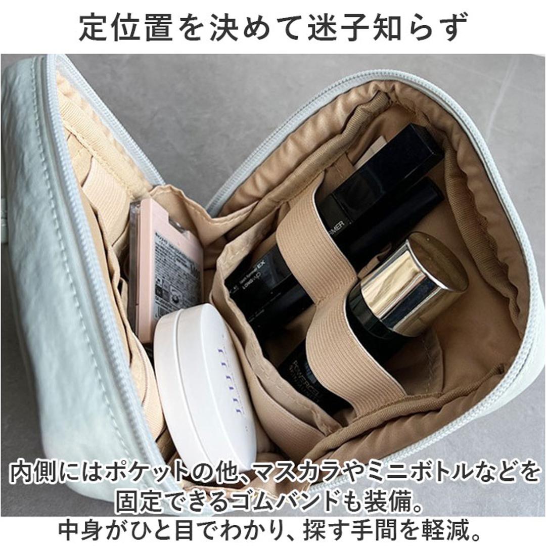 化粧ポーチ メイクポーチ 通販 メイク 化粧 マルチポーチ ポーチ コスメ バニティポーチ 旅行ポーチ トラベルポーチ 旅行 トラベル ジム 大容量 持ち運び かわいい おしゃれ 小物入れ 整理 仕切り メイクブラシ ポケット 収納 シンプル 贈り物 ギフト ブラウン ・