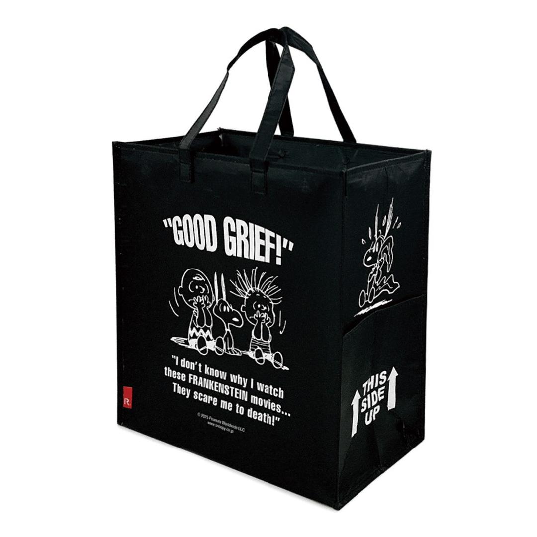 ルートート ルーガービッジ ROOTOTE 8461 通販 スヌーピー SNOOPY エコバッグ ダストボックス ROO Garbage 資源ごみ ゴミ箱 ごみ箱 分別ゴミ箱 簡易ゴミ箱 屋内 アウトドア ピーナッツ キャラクター 折りたたみ インテリア 縦型 Sax ・