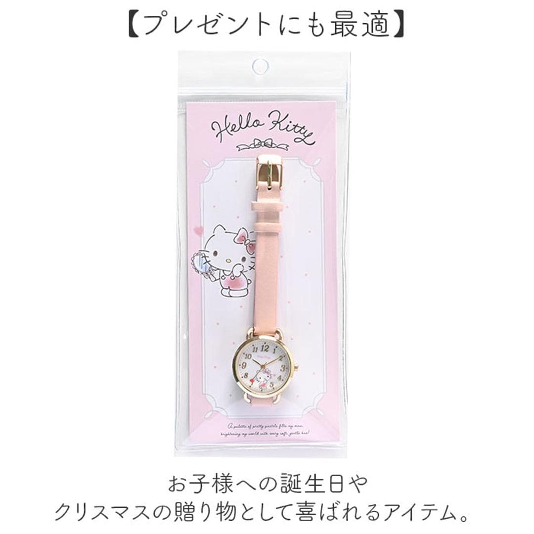 サンリオ 腕時計 通販 レディースウォッチ キッズ ウォッチ ハート リストウォッチ アナログ 女の子 小学生 女性 ガールズウォッチ キャラクター グッズ 子供 こども 子ども おしゃれ ギフト 可愛い かわいい 誕生日 贈り物 低学年 snr001 ピンク/ハローキティ ・