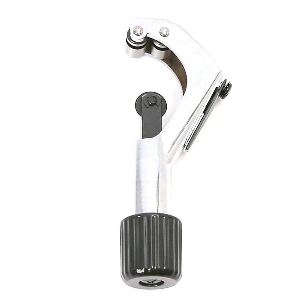 TRADE ONE トレードワン パイプカッター 通販 金属製 切断 クルクル 回すだけ スパッと スピード バリ取りカッター 金属 鉄パイプ パイプ カッター 切粉が出ない 電源不要 力不要 便利 シルバー ・