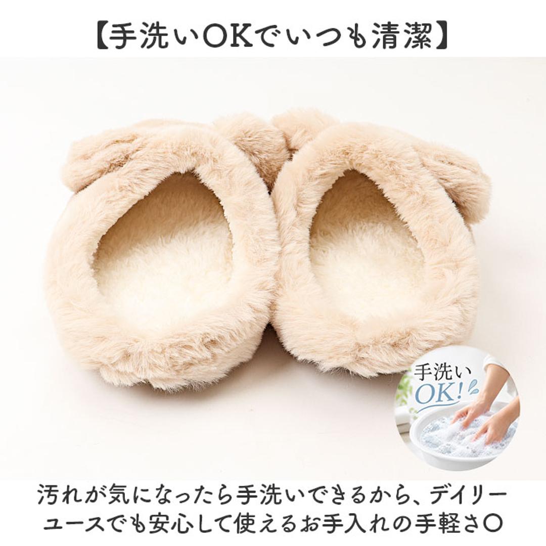 レディーススリッパ 通販 おしゃれかわいい あったかスリッパ 室内履きオフィス もこもこボア ふわふわ暖かい ルームスリッパ女性 ルームシューズ 秋冬用室内履き 来客用スリッパ 防寒対策 おしゃれ かわいい 自宅用 あたたかい ルームスリッパ ギフト 贈り物 クマ ・