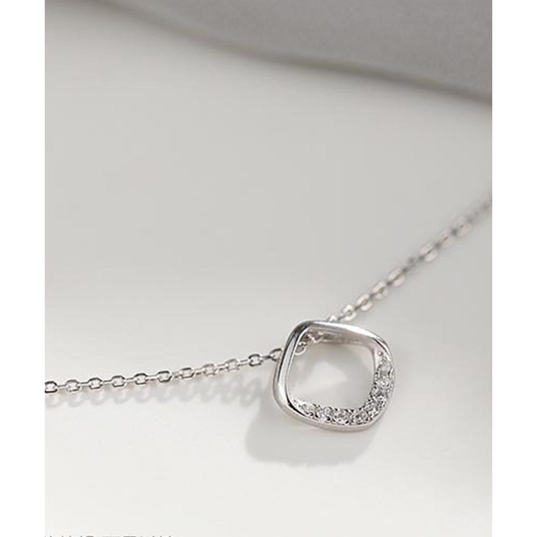 ネックレス レディース 通販 ダイヤモンドハーツ nec-0120 Diamond Hearts アクセサリー ビジューネックレス 女性 誕生日 彼女 シンプル おしゃれ かわいい ギフト プレゼント カジュアル プチプラ 10代 20代 30代 シルバー ・