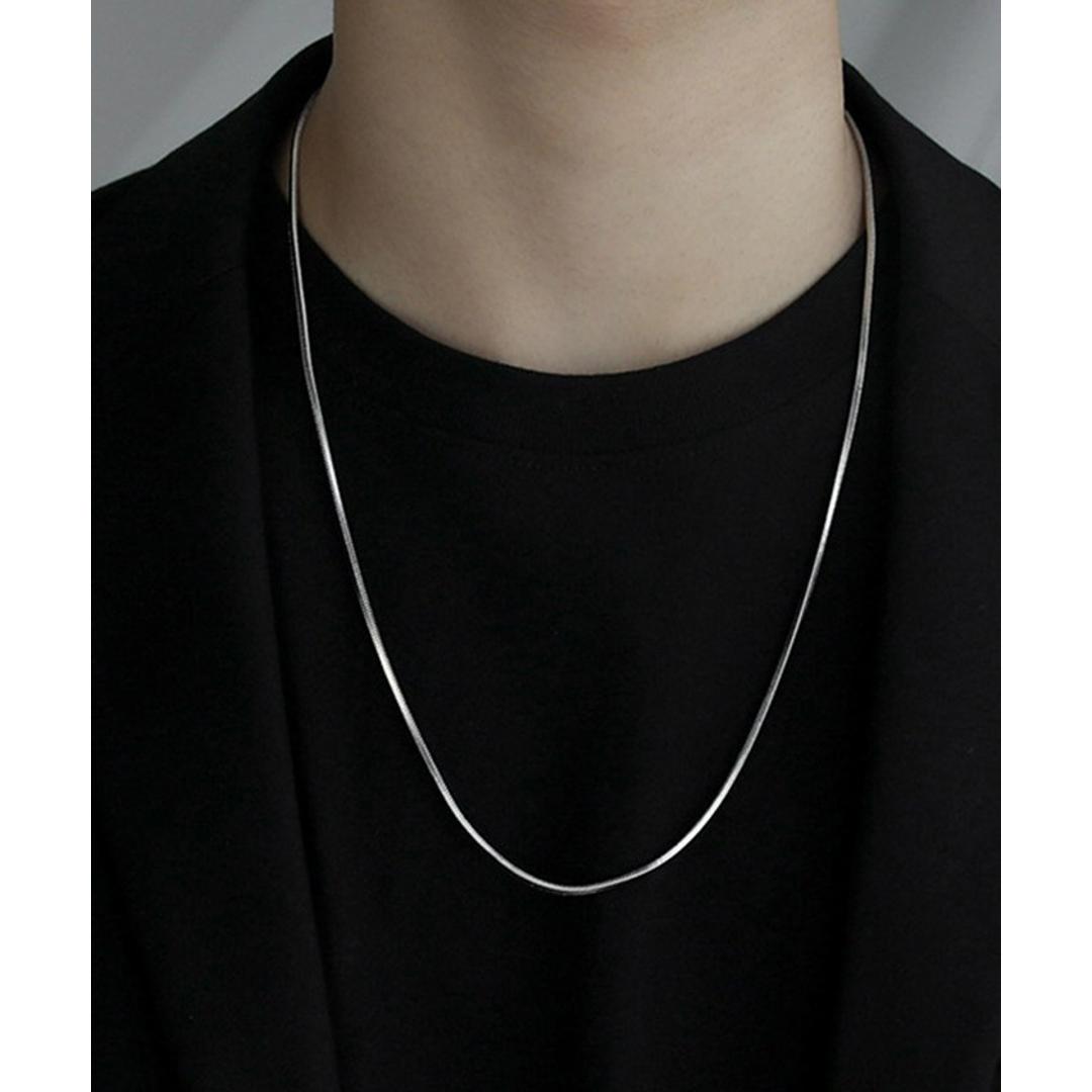 ネックレス スネークチェーン 通販 ダイヤモンドハーツ nec-1350 Diamond Hearts アクセサリー スネークネックレス レディース メンズ 誕生日 彼女 女性 おしゃれ かわいい ギフト プレゼント カジュアル プチプラ 10代 20代 30代 シルバー 50cm