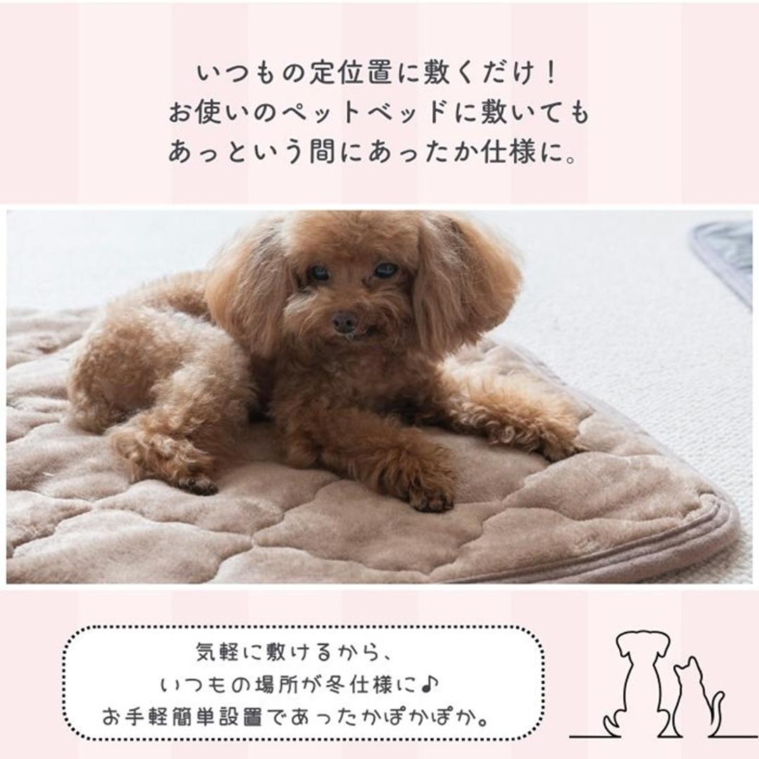 ペット用 パッド LL 通販 犬用マット ペット用マット ペットマット ペットパッド ペット用パッド 敷きパッド マット フランネル 寒さ対策 防寒対策 ペット 犬 いぬ 滑り止め すべり止め 洗える やわらか 柔らかい やわらかい 冬グッズ 猫 ねこ ネコ BR ・