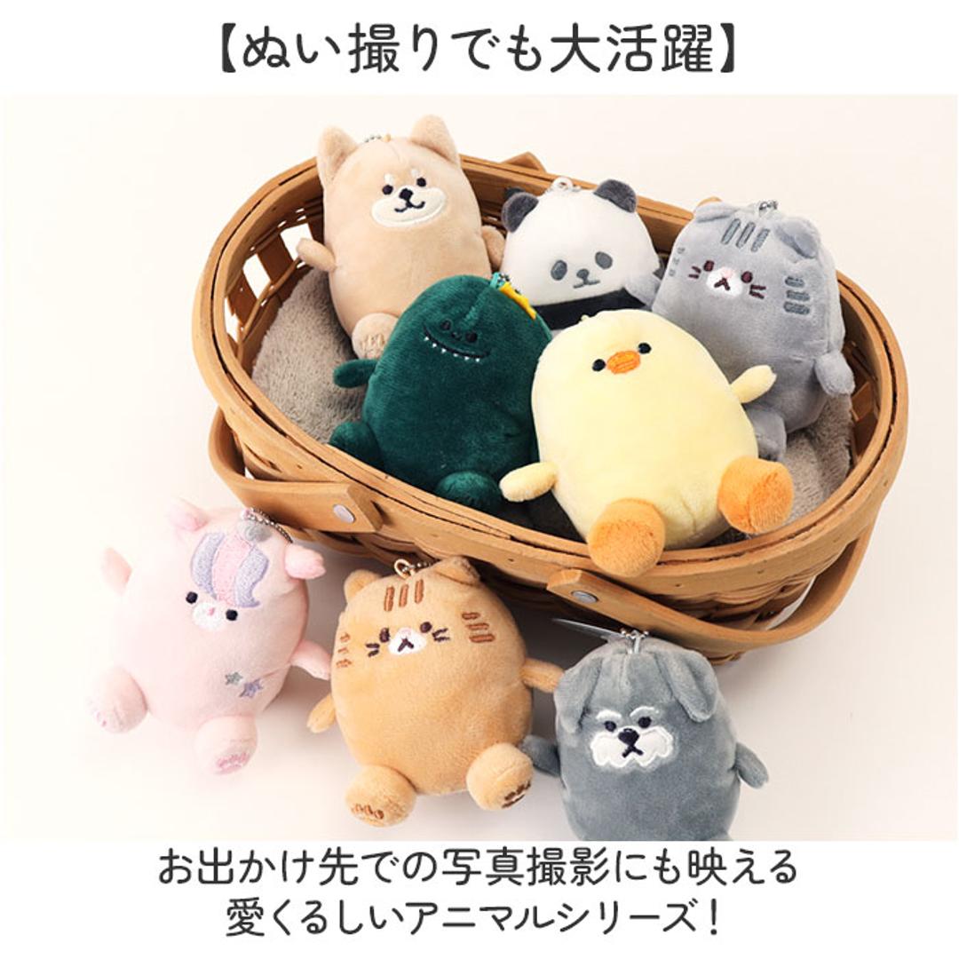 キーホルダー ぬいぐるみ 通販 もちもちマスコットキーホルダー マスコットキーホルダー キーチャーム バッグチャーム マスコット ストラップ もちもちアニマル かわいい アニマルモード 人形 女の子 男の子 子ども キッズ 子供 大人 可愛い 小物 雑貨 高校生 柴犬 ・