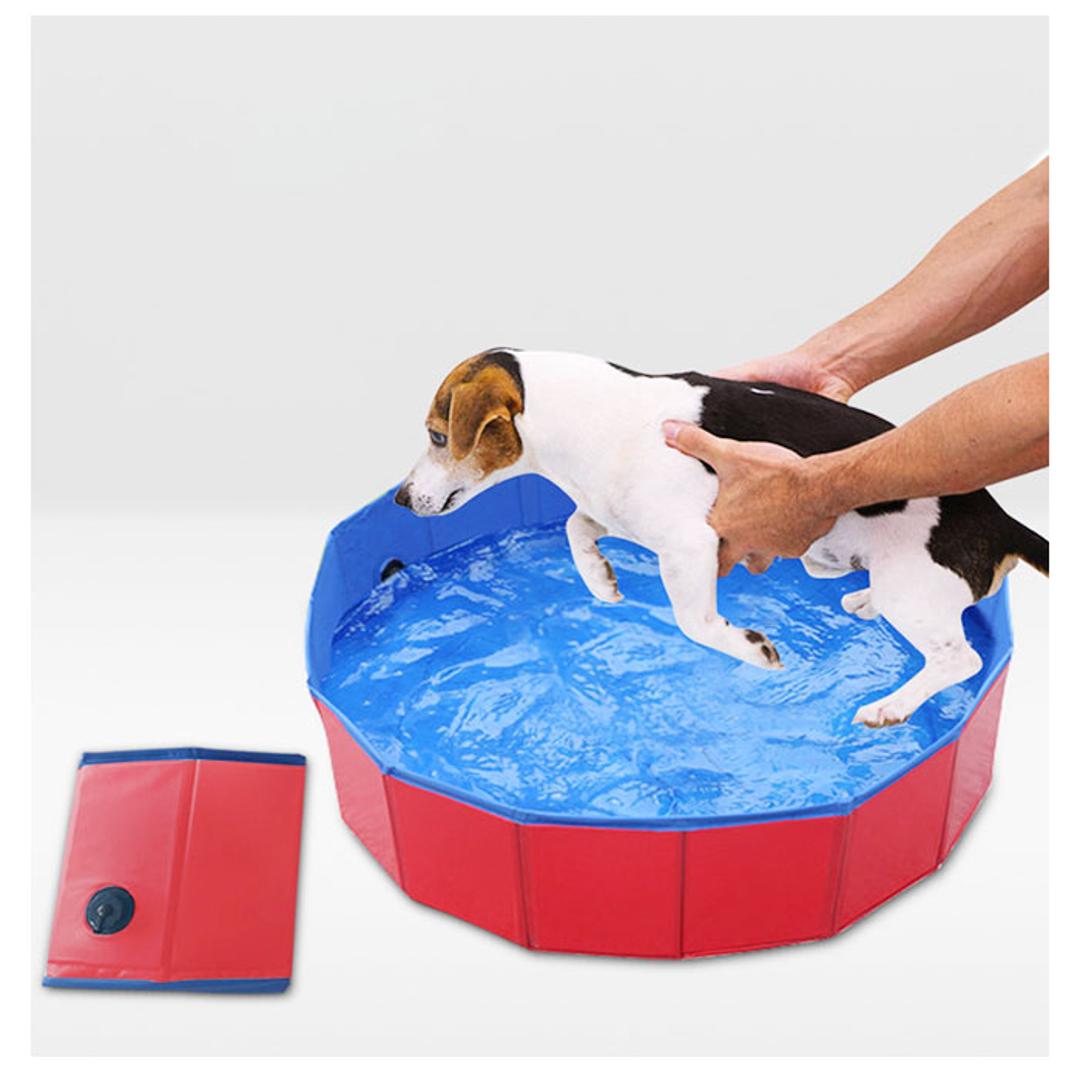 ペットプール 折りたたみ 120x30 ペット プール 折り畳み 通販 ボールプール 家庭用 ペットバス ファミリープール お風呂 水遊び 子ども キッズ 犬用 猫用 持ち運び いぬ イヌ ねこ ネコ レジャー アウトドア キャンプ ブルー ・