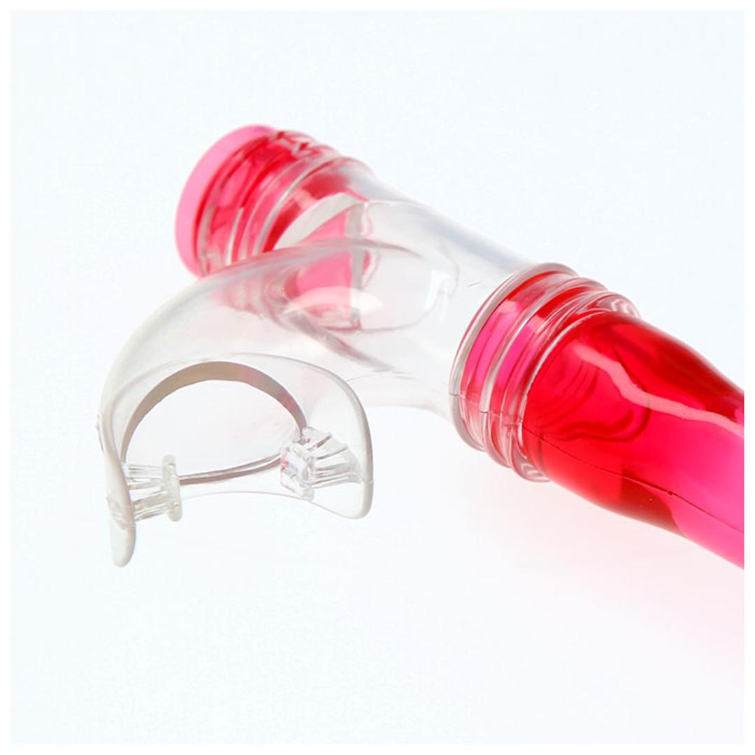 シュノーケル セット 通販 シュノーケルセット スイムセット ジュニア シュノーケル セット 子供 子ども こども キッズ マスク スノーケル 排水弁付き 水遊び YD581 ブルー ピンク ブルー ・