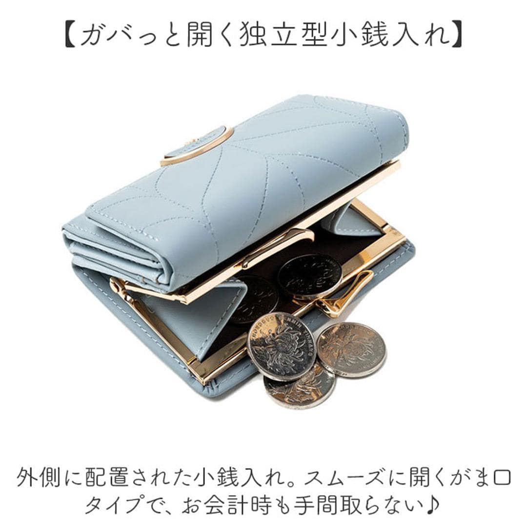 財布 折りたたみ財布 通販 三つ折り ウォレット 三つ折り財布 レディース お財布 折り財布 ミニ財布 がま口 ミニウォレット コンパクト スリム カード入れ 小銭入れ オシャレ かわいい 薄型 シンプル コインケース お札入れ おしゃれ 贈り物 ギフト グリーン ・