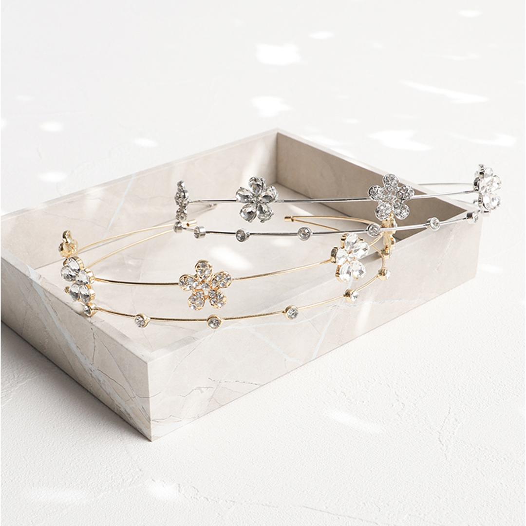 RORA カチューシャ 細め 通販 ローラ アメリア ヘッドドレス ヘアアクセサリー 髪飾り キッズ 子供 子ども こども 女の子 女子 花 お花 キラキラ フォーマル おしゃれ かわいい 入園式 卒園式 入学式 卒業式 発表会 結婚式 キッズファッション ゴールド ・