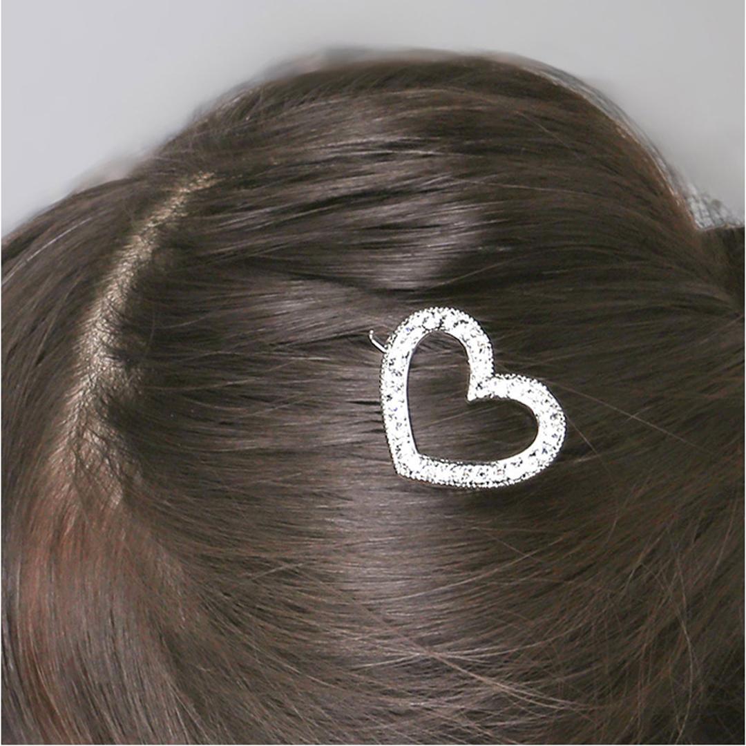 RORA ヘアクリップ 通販 ローラ サマー ヘアークリップ ヘアピン ヘアアクセサリー 髪飾り キッズ 子供 子ども こども ハート ミニ 小さめ カジュアル かわいい おしゃれ 女の子 女子 入園式 卒園式 入学式 卒業式 発表会 結婚式 キッズファッション クリアー ・