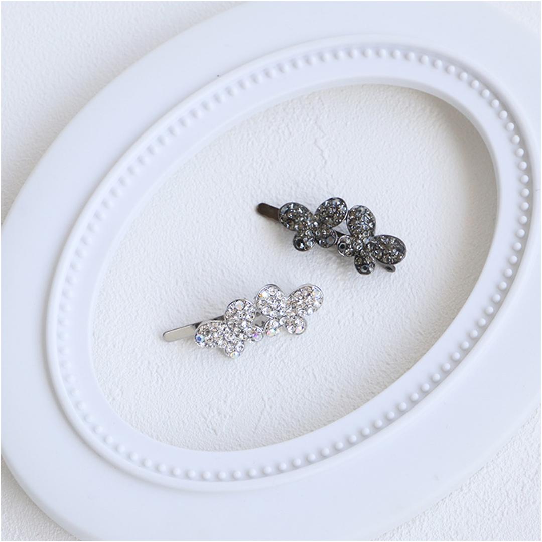 RORA ヘアクリップ 通販 ローラ エルシー ヘアークリップ ヘアアクセサリー 髪飾り キッズ 子供 子ども こども 蝶々 ちょうちょ 小さめ ミニ キラキラ かわいい おしゃれ 女の子 女子 入園式 卒園式 入学式 卒業式 発表会 結婚式 キッズファッション クリアー ・