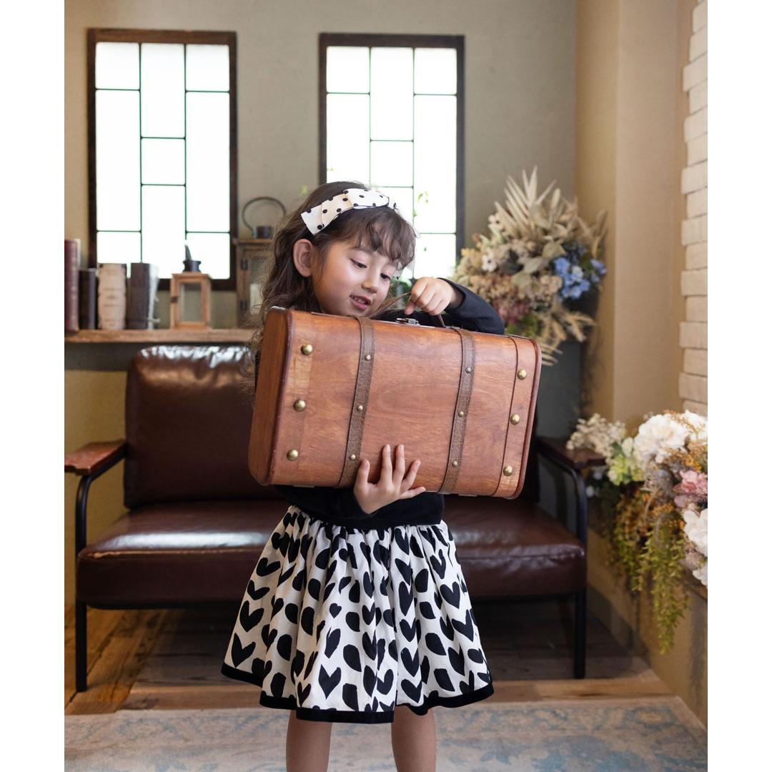 Rora 子供服 スカート 通販 アゲハ ハート柄スカート フレアスカート チュールスカート キッズ 女の子 女子 ハート カジュアル パーティー お出かけ 誕生日 記念日 かわいい オシャレ 可愛い おしゃれ ボトムス 子ども服 キッズファッション ブラック 110cm