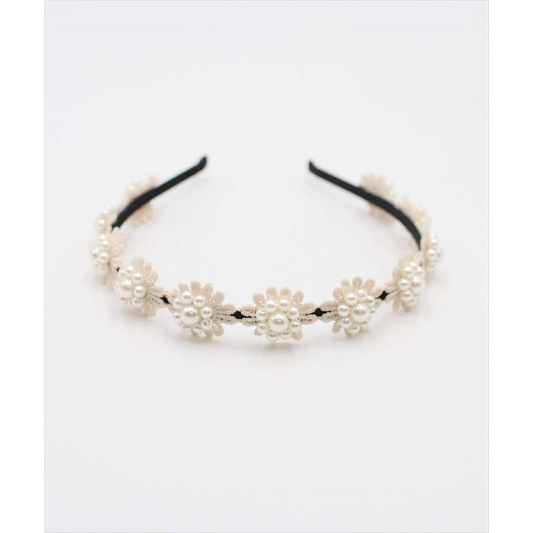 Rora カチューシャ 通販 レース パール 48222102 髪飾り ヘッドドレス 子供 女の子 フォーマル 可愛い おしゃれ 発表会 入園式 卒園式 入学式 子ども用アクセサリー ヘアアレンジ ヘアーアクセサリー ヘアアクセサリー キッズファッション ベージュ フリー