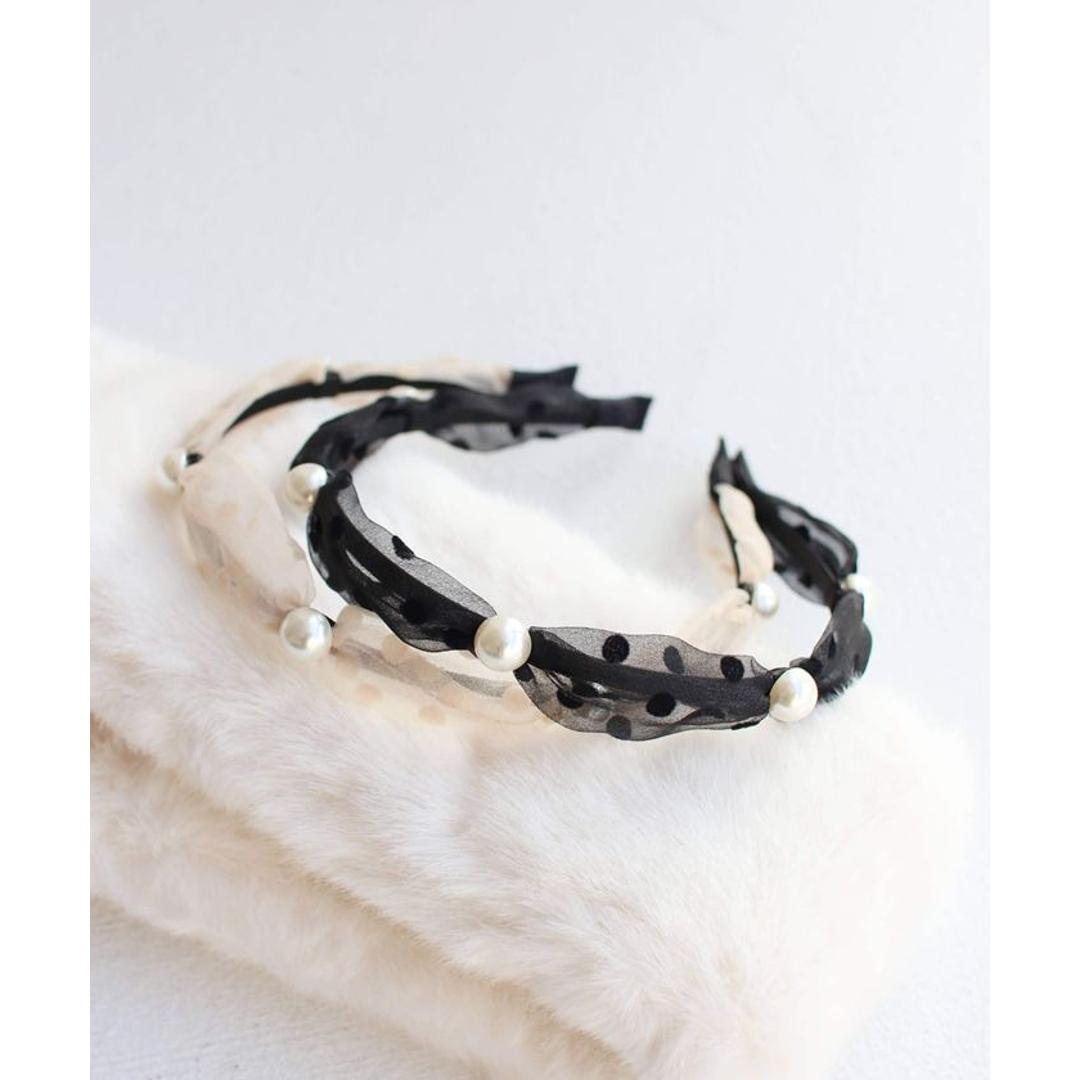 リボン カチューシャ キッズ パール 通販 ヘッドドレス 髪飾り 女の子 子供 子ども こども セレモニー 卒園式 入学式 卒業式 結婚式 ピアノ発表会 フォーマル かわいい おしゃれ 水玉 ドット ヘアーアクセサリー ヘアアクセサリー キッズファッション ベージュ フリー