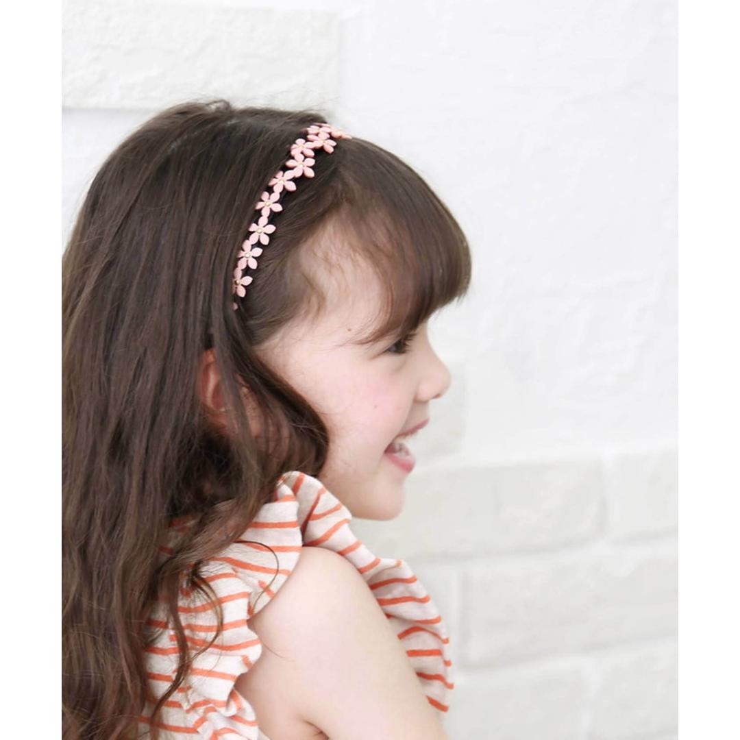 Rora カチューシャ キッズ 通販 ローラ リッツ フラワーカチューシャ ヘアバンド 髪飾り 髪留め お花 発表会 結婚式 卒園式 入学式 女の子 女子 かわいい おしゃれ 子供 子ども こども ヘアーアクセサリー ヘアアクセサリー キッズファッション クリーム フリー