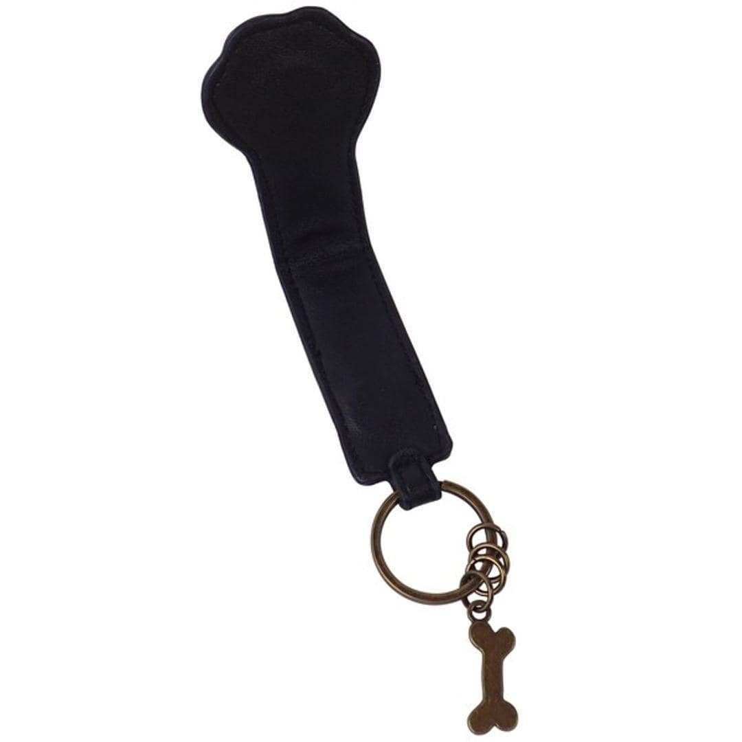 キーリング かわいい 通販 キーホルダー キーチャーム 肉球グッズ ブブリン カギ 鍵 かぎ マグネット付き 可愛い おしゃれ オシャレ レディース 女性 女の子 犬 イヌ いぬ アニマル 動物 ギフト プレゼント 犬グッズ グッズ 小物 生活雑貨 ブラック ・