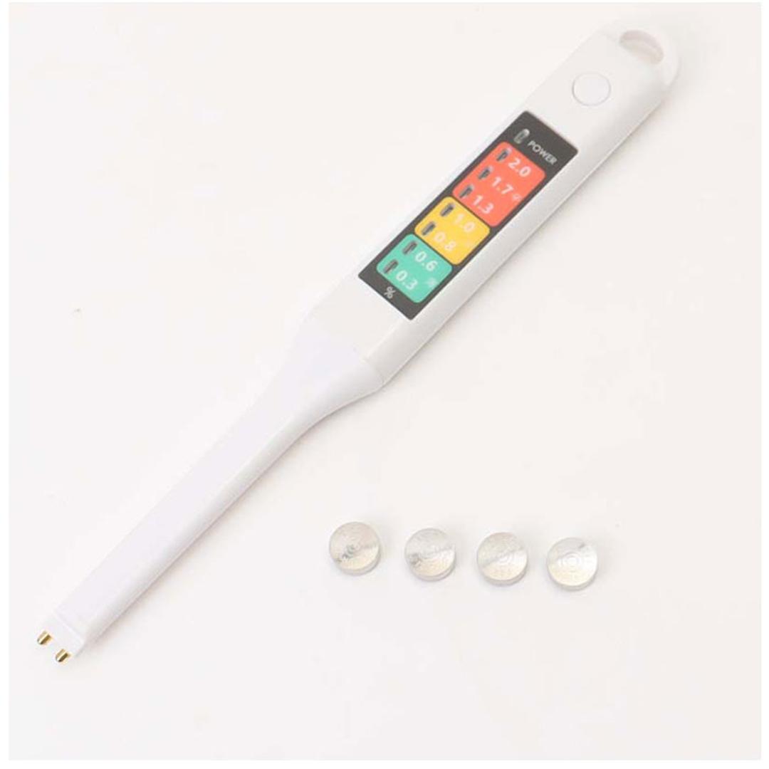 塩分濃度計 通販 簡単測定 塩分チェックメーカー 塩分計 健康管理 ヘルスチェック 塩分量チェック 飲食店 調理器具 キッチン用品 台所用品 敬老の日 ギフト キッチンツール 母の日 父の日 祖父 祖母 ホワイト ・