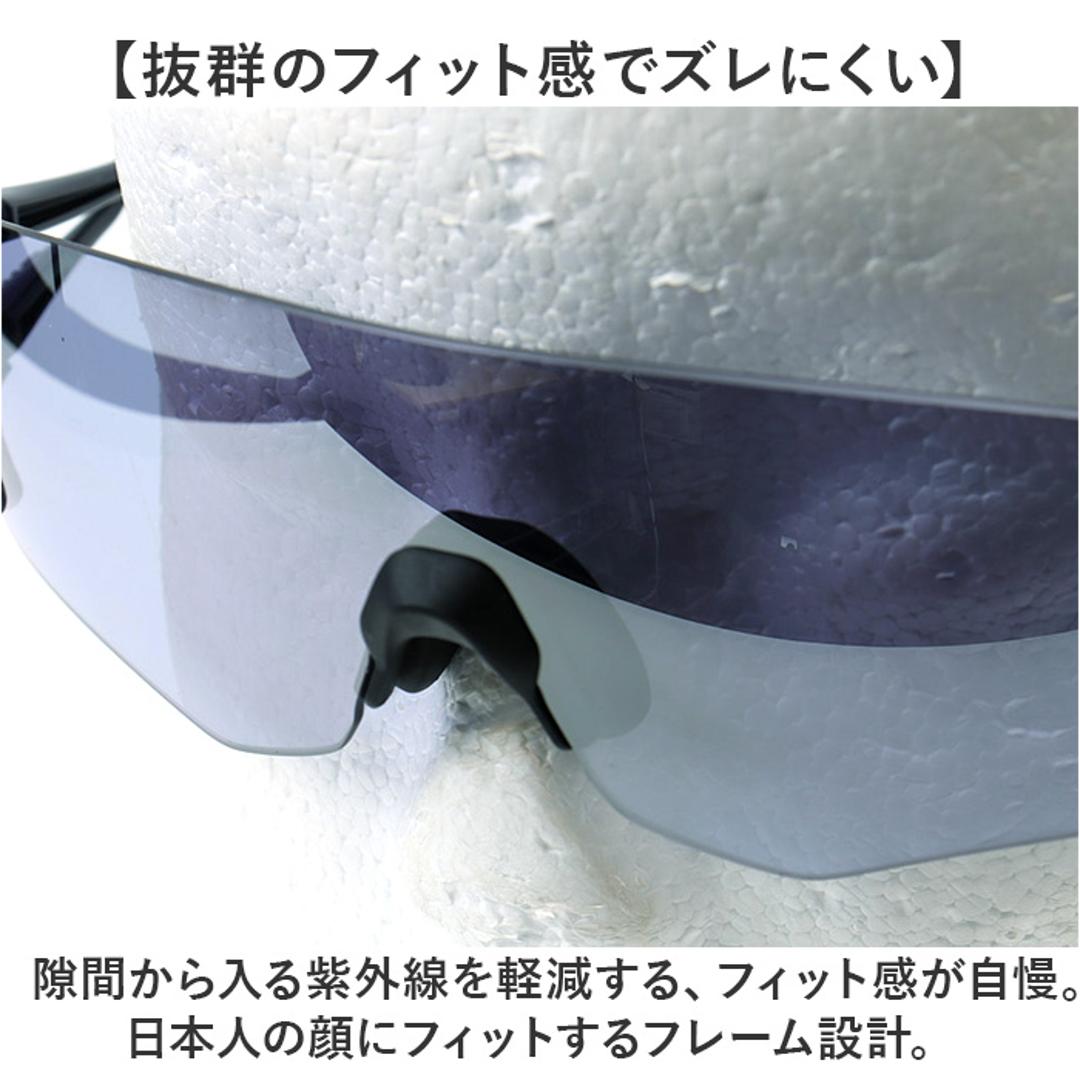 SWANS スワンズ スポーツサングラス EN8-0714 通販 スポーツ サングラス メガネ めがね 眼鏡 E-NOX EIGHT8 ULTRA 軽い 軽量 フィット感 疲れにくい メンズ レディース 男女兼用 ユニセックス マラソン ランニング シルバーミラーxULアイスブルー ・