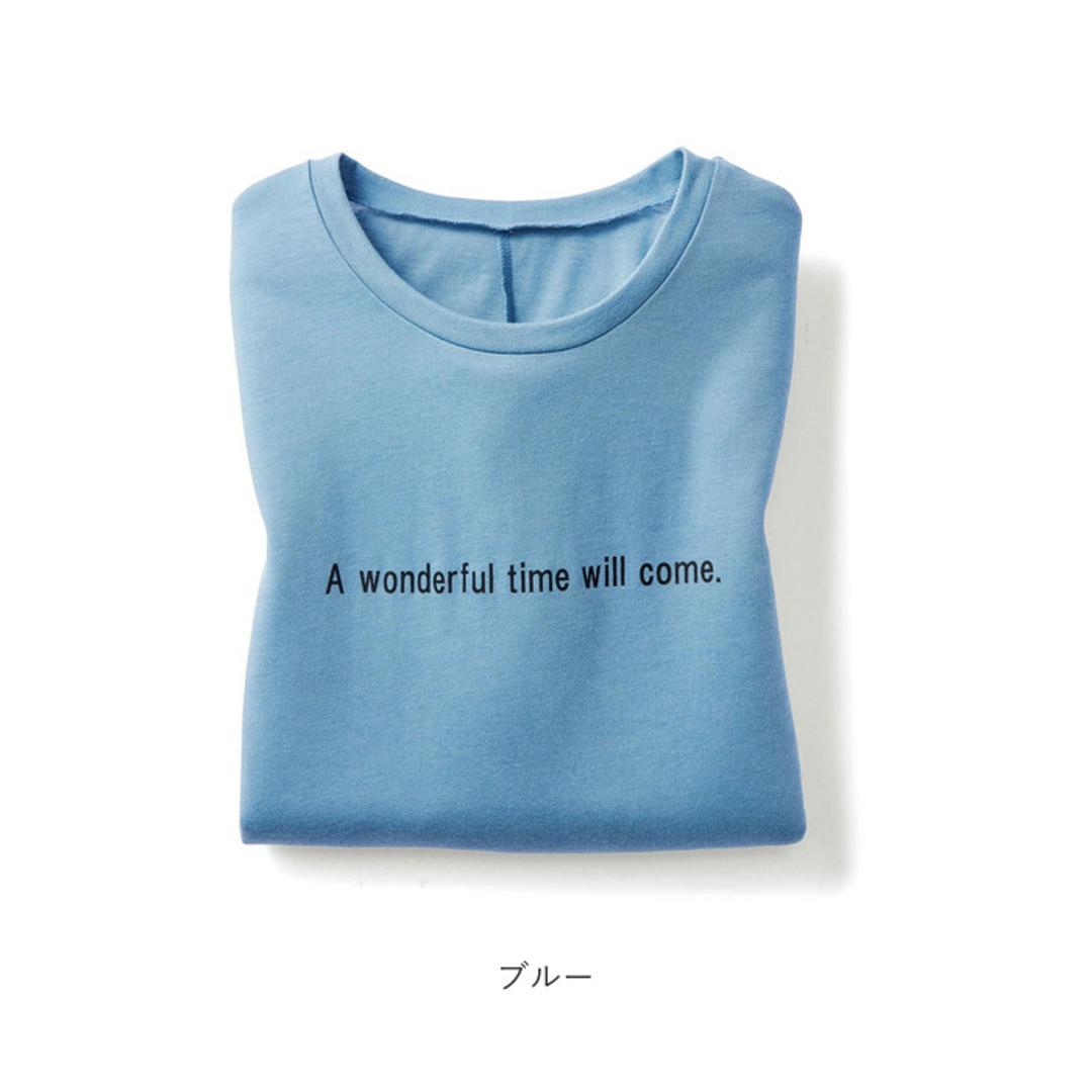 tシャツ レディース 半袖 通販 ロゴTシャツ 半袖Tシャツ レディースTシャツ トップス おしゃれ かわいい 女性 大人 カジュアル シンプル スリット 快適 通気性 レディースファッション カットソー アウトドア キャンプ プレゼント ギフト ホワイト Mサイズ