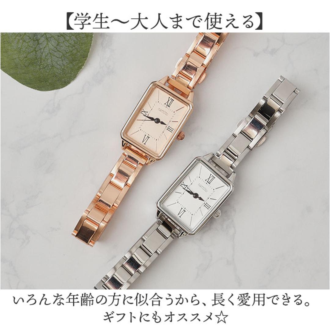 フィールドワーク 腕時計 FieldWork GY093 通販 スクメタ リストウォッチ 時計 腕 リストウオッチ アナログ時計 レディース かわいい ニッケルフリー 女性 大人 通勤 仕事 ビジネス 女子高生 女子 高校生 中学生 レディース腕時計 シルバー/ホワイト ・