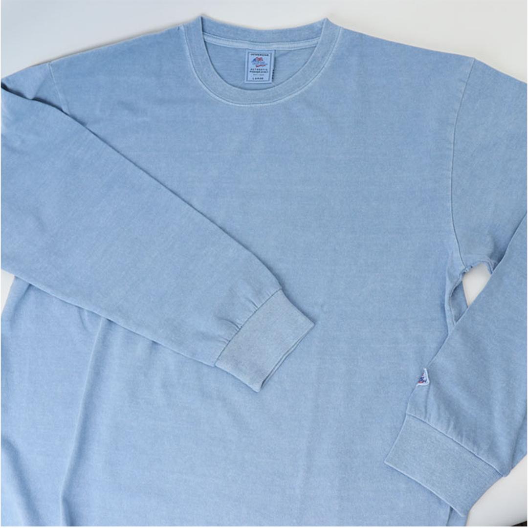 JEMORGAN 長袖Tシャツ ジェーイーモーガン JF006-12S 通販 ロンT カットソー Tシャツ ロングスリーブTシャツ 長袖 メンズ 天竺 クルーネック 秋冬 春秋 レディース 大きいサイズ 綿100% コットン100% トップス メンズファッション ホワイト Mサイズ