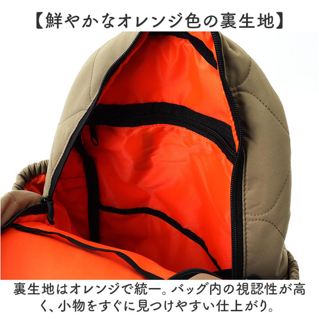 kiu リュック キウ K391 通販 リュックサック ミニリュック デイパック バックパック パデットデイバックパック 小さめ 通学 通勤 旅行 レディース メンズ 軽量 軽い 撥水 キルティング おしゃれ かわいい シンプル 可愛い 男女兼用バッグ ブラック ・