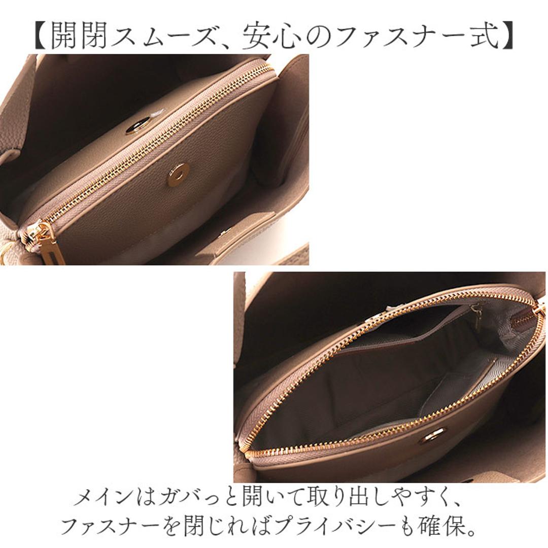 ショルダーバッグ ハンドバッグ 2WAY 通販 ハンドバック ショルダーバック ショルダー キューブバッグ 肩掛け 斜めかけ ななめかけ トートバッグ トートバック 手提げ トート スクエア レザー シンプル 上品 高級感 レディース かわいい おしゃれ ブラウン ・