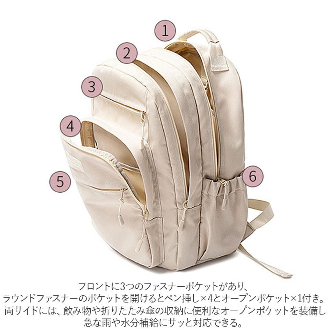 リュックサック レディース 大人 通販 パソコンバッグ 軽量 A4 大容量 撥水 リュック ポケット カバン 無地 バッグ 中学生 高校生 通学 通勤 旅行 ブラック 【即日発送】スモール