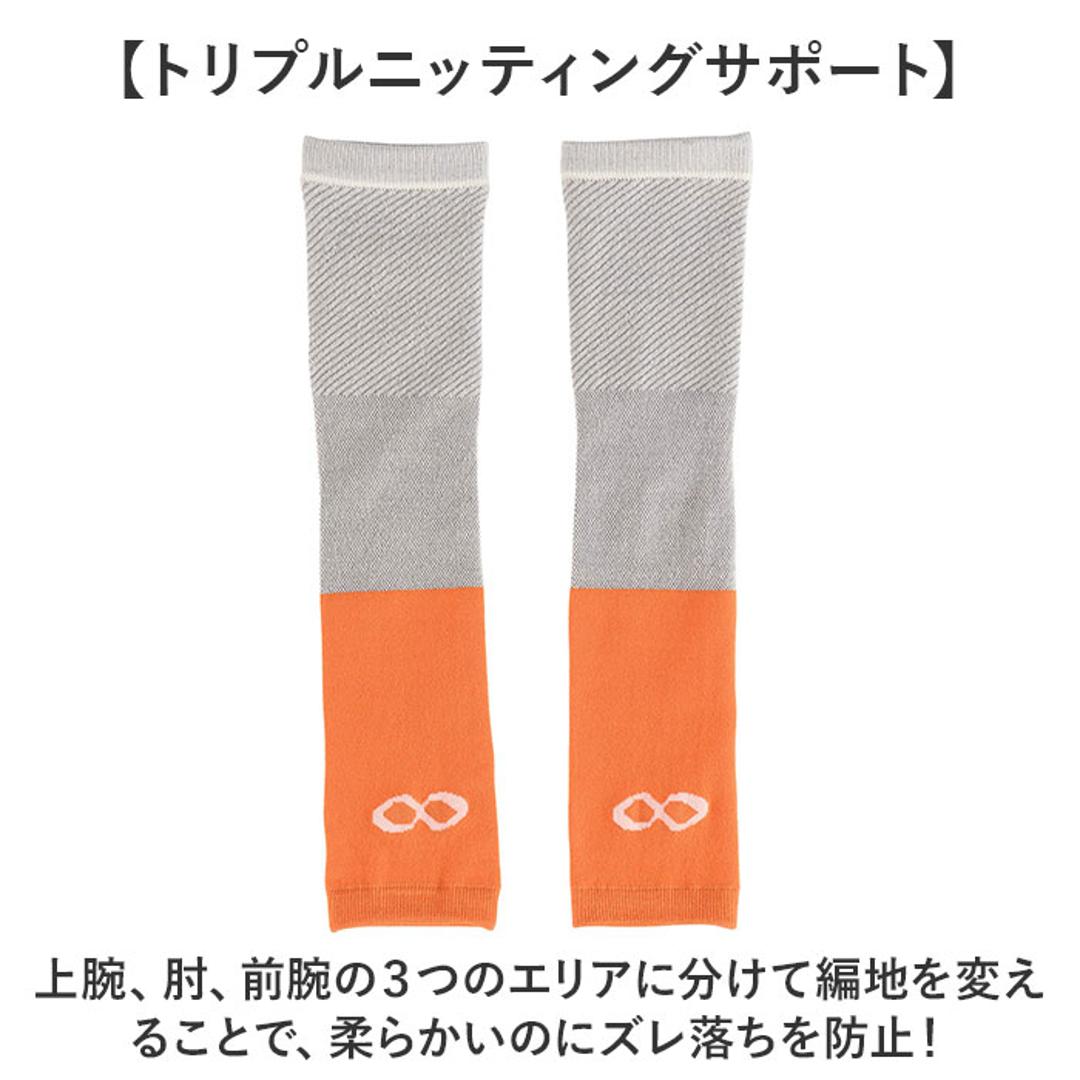 R×L アームカバー 通販 日本製 メリノ アームウォーマー ハンドウォーマー 手袋 ロング アールエル MWS9302 メンズ レディース 指なし 手首 あったか 冷え対策 暖かい 温かい 防寒 温活 スポーツ かわいい おしゃれ ブラックxチャコール ・