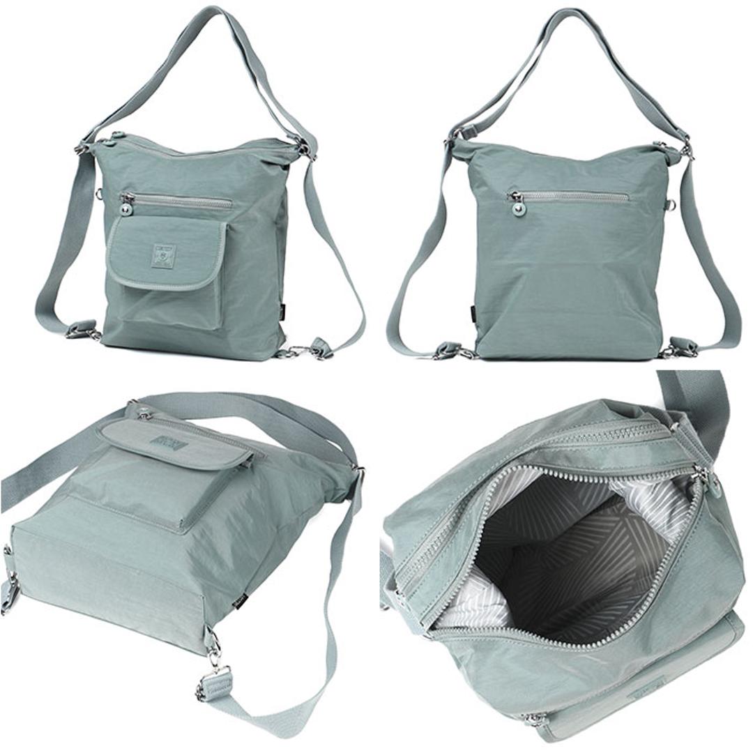 Melody メロディー リュック ショルダー 通販 肩掛け 斜め掛け 3WAY リュックサック バックパック デイパック ショルダーバック ショルダーバッグ 斜めかけ ななめかけ シンプル レディースバッグ レディースリュック レディース 大人 通勤 14.サーモンピンク ・