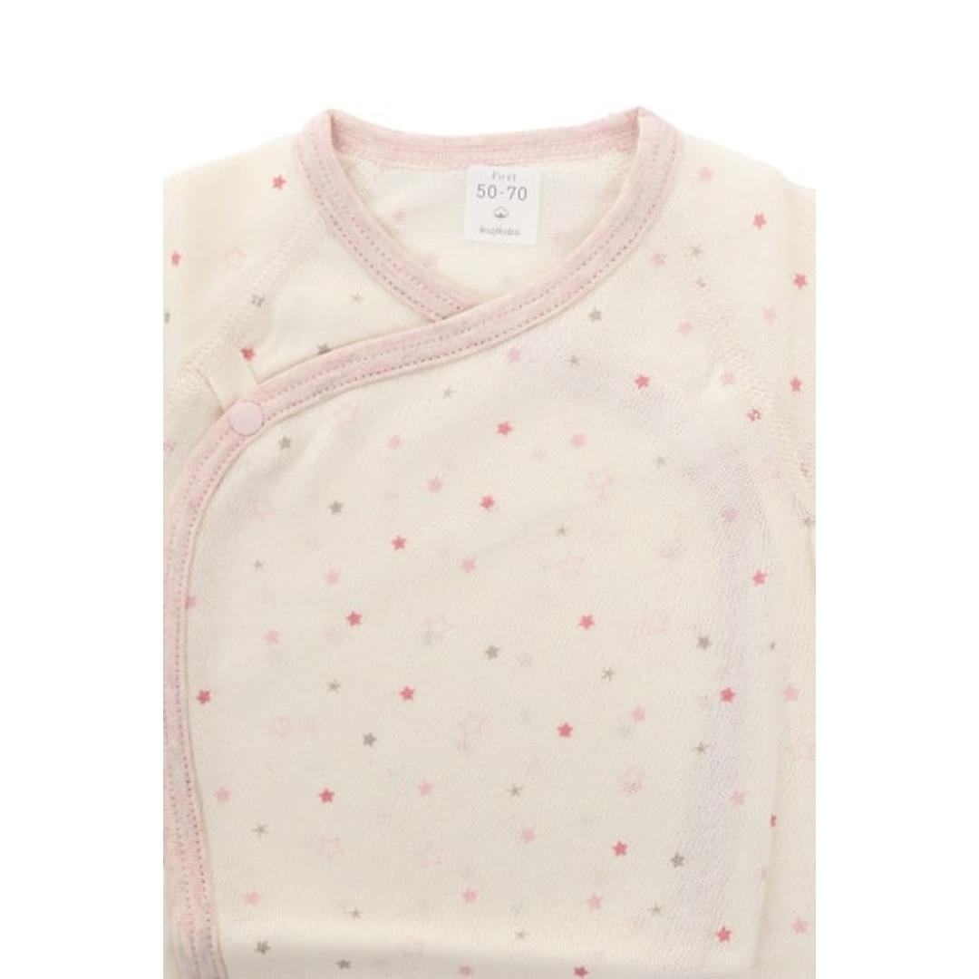 育児工房 オーガニック コンビオール ベビー 通販 日本製 コンビ肌着 肌着 綿 コットン オーガニックコンビオール ベビー服 吊天竺 つりてんじつ 快適 赤ちゃん 出産祝い プレゼント 贈り物 ギフト 着心地が良い かわいい 可愛い ベビーウェア ベビーグッズ ピンク ・