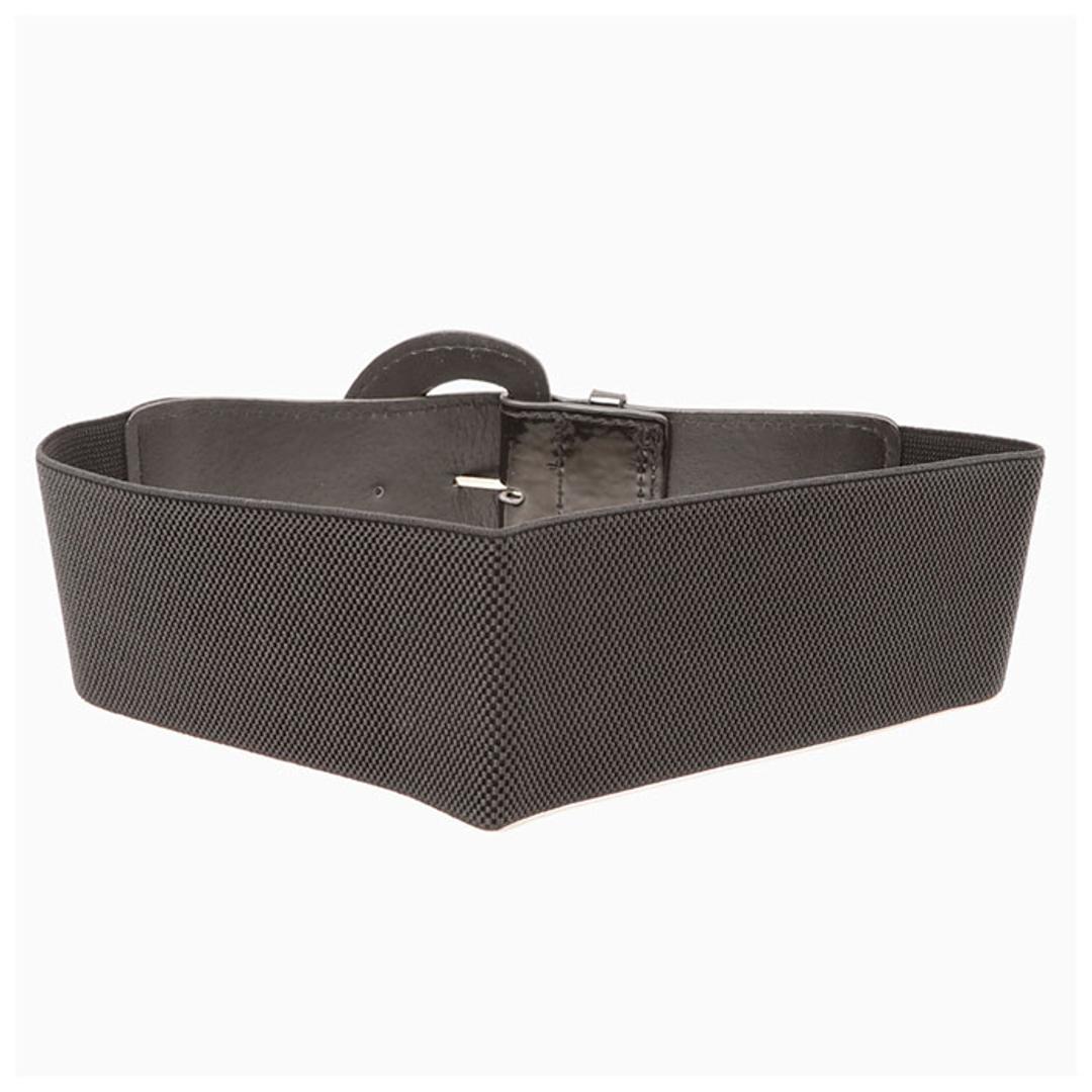 ベルト レディース 太 通販 ゴムベルト おしゃれ ゴム 太い 6cm 幅 フリーサイズ 3段階 サイズ調整 大きいサイズ シンプル バックル ウエストマーク ワンピース パーティー ドレス ファッショングッズ ファッション雑貨 ファッション小物 レッド ・