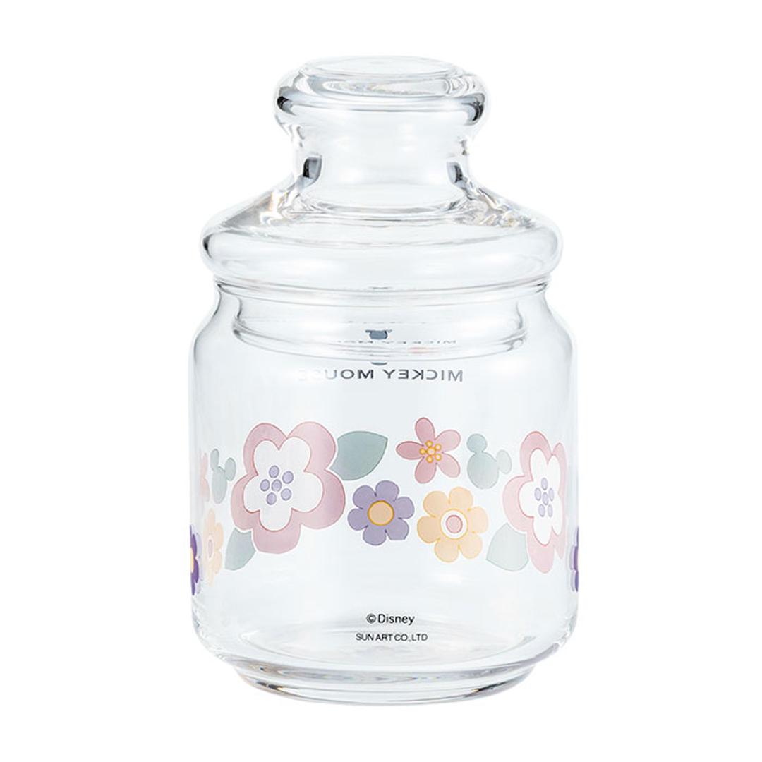キャニスター ガラス おしゃれ 通販 ガラスキャニスター キャンディポット キャンディ ポット 小物入れ 保存容器 ガラス保存容器 ガラス容器 保存瓶 キャラクター かわいい 可愛い ガラス製 食品保存容器 調味料ケース 調味料入れ キッチン用品 カオハナハローキティ ・