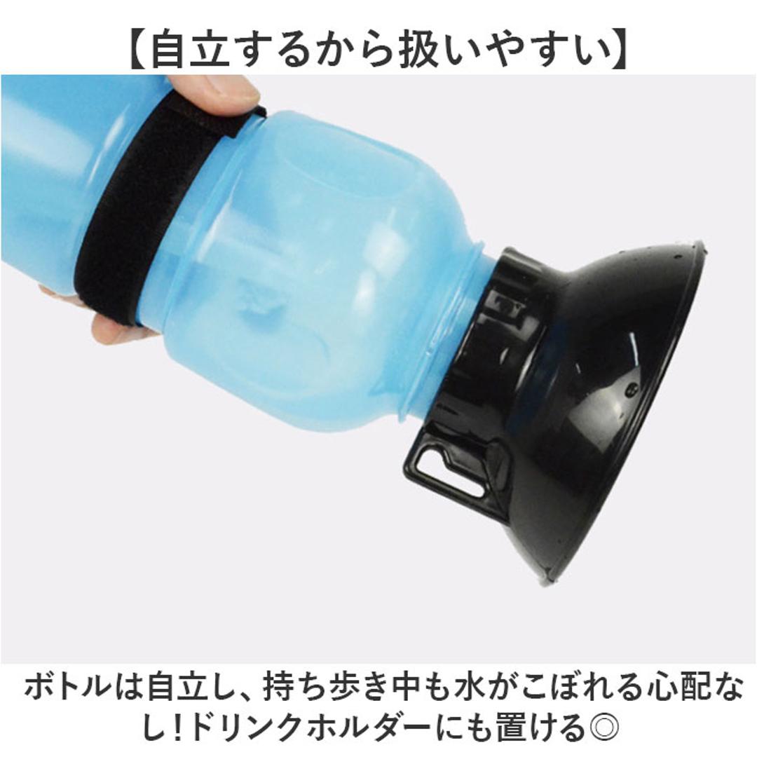 犬 水飲み 散歩 通販 水入れ 皿付き 水筒 ウォーターボトル 携帯水筒 水飲み器 ボウル ボトル ペット用水飲み 給水ボトル 給水器 小型犬 中型犬 大型犬 旅行 便利グッズ お散歩グッズ お出かけグッズ 犬用品 ペット用品 ペットグッズ グレー ・