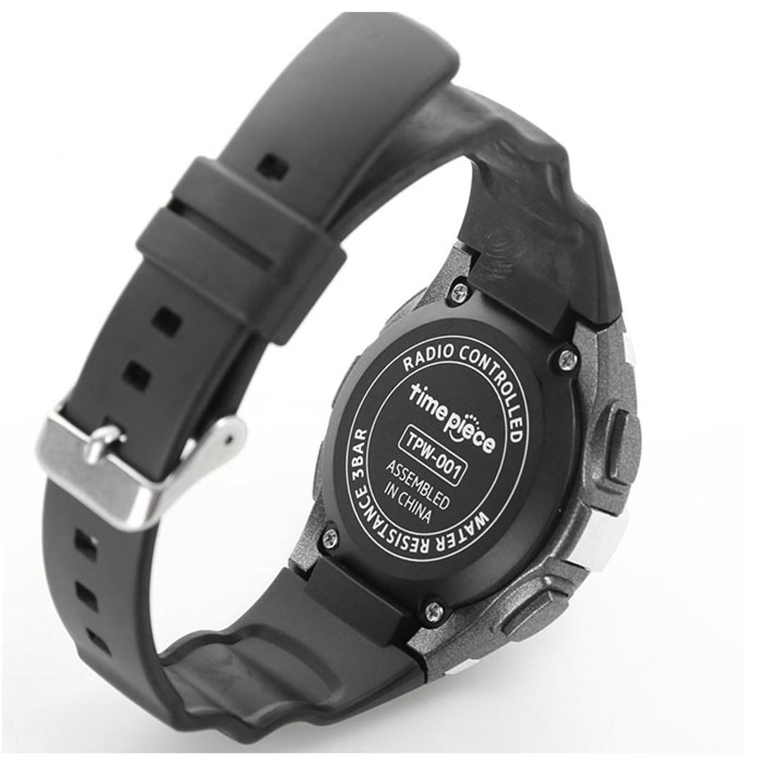 腕時計 メンズ ソーラー 電波 通販 生活防水 シンプル デジタル 電波時計 多機能 男の子 男子 男性 通勤 スポーツ ランニング 男女兼用 中学生 高校生 リストウォッチ time piece タイムピース TPW-001 TPW-002 TPW-001.GM ・