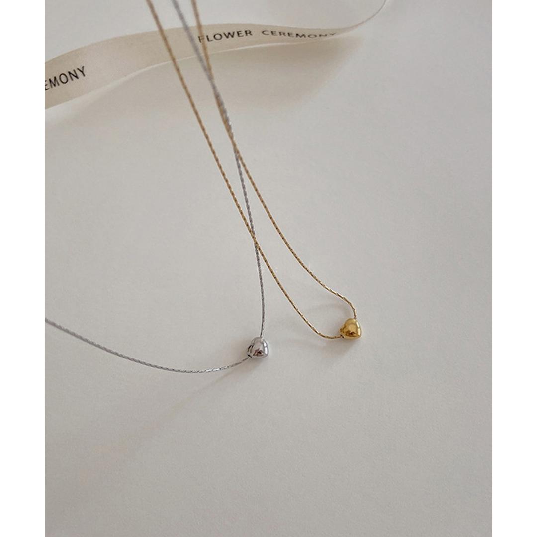 ネックレス レディース シンプル 通販 ペンダント ジュエリー レディースアクセサリー ハート 大人 かわいい おしゃれ 可愛い オシャレ 大人っぽい カジュアル ミニハートネックレス Diamond Hearts ダイヤモンドハーツ nec-001 ゴールド ・