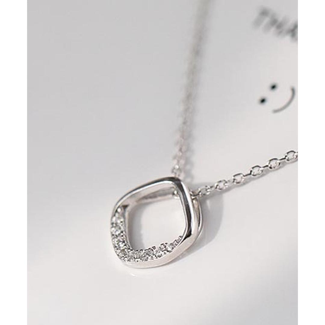 ネックレス レディース 通販 ダイヤモンドハーツ nec-0120 Diamond Hearts アクセサリー ビジューネックレス 女性 誕生日 彼女 シンプル おしゃれ かわいい ギフト プレゼント カジュアル プチプラ 10代 20代 30代 シルバー ・