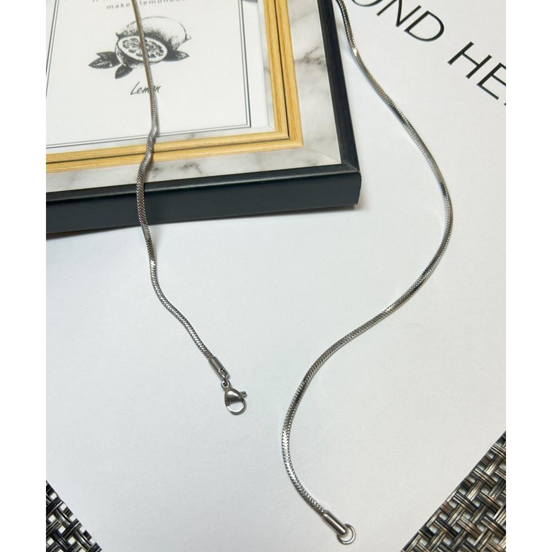 ネックレス スネークチェーン 通販 ダイヤモンドハーツ nec-1350 Diamond Hearts アクセサリー スネークネックレス レディース メンズ 誕生日 彼女 女性 おしゃれ かわいい ギフト プレゼント カジュアル プチプラ 10代 20代 30代 シルバー 50cm