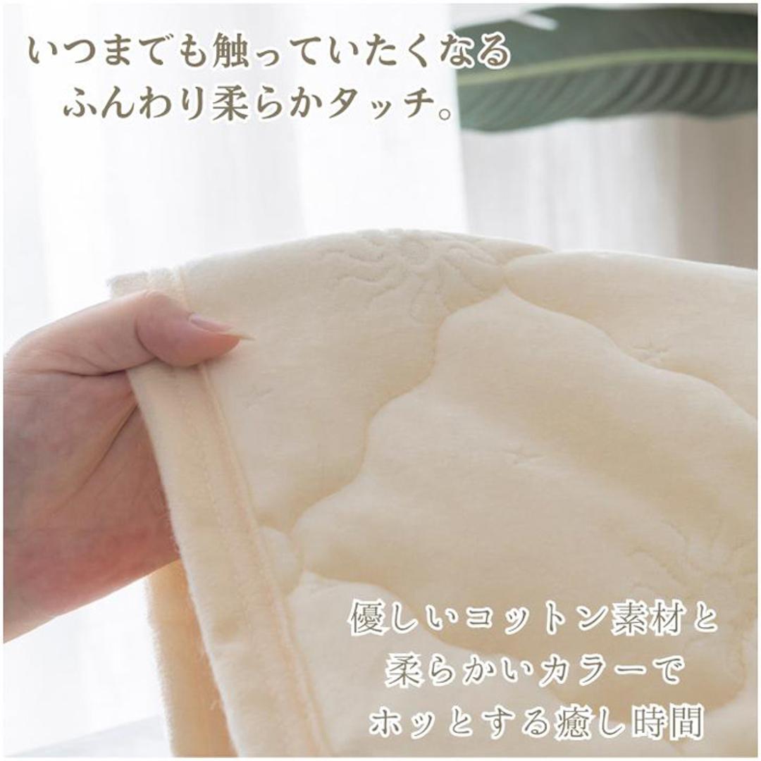 敷きパッド セミダブル 綿 通販 パッド カバー 敷パッド 綿100% ベッドパッド 洗える コットン ゴムバンド オールシーズン 春 夏 秋 冬 保温 かわいい シンプル 上品 おしゃれ オシャレ やわらかい 着脱簡単 寝具 キルト 刺繍 新生活 可愛い BE ・