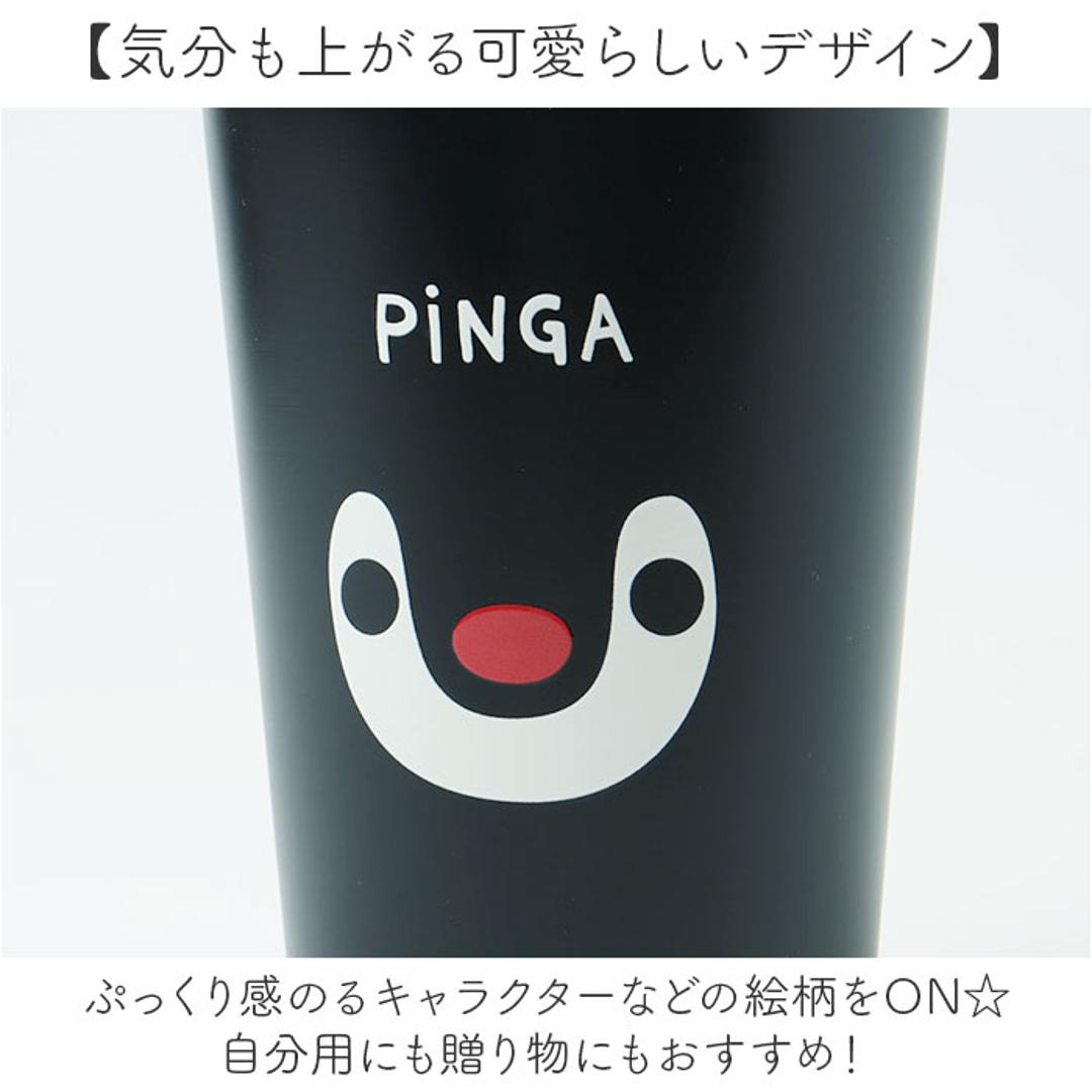 タンブラー ステンレス かわいい 450ml 通販 ステンレスタンブラー 保冷タンブラー 保温タンブラー ドリンクホルダー カップホルダー カップ コップ キャラクター おしゃれ コーヒー お茶 白湯 真空二重構造タンブラー 保冷 保温 洋食器 食器 グラス ピンガ ・