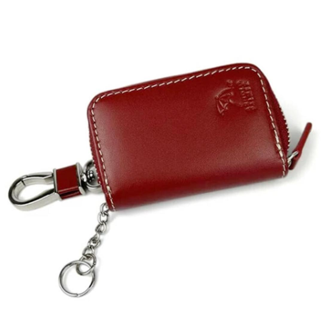 スマートキーケース 革 通販 Arnold Palmer アーノルドパーマー 牛革 レザー 本革 スマートキー キーケース メンズ レディース コンパクト シンプル おしゃれ 上品 収納 カギ かぎ 鍵 鍵入れ 父の日 贈り物 プレゼント ブラック ・