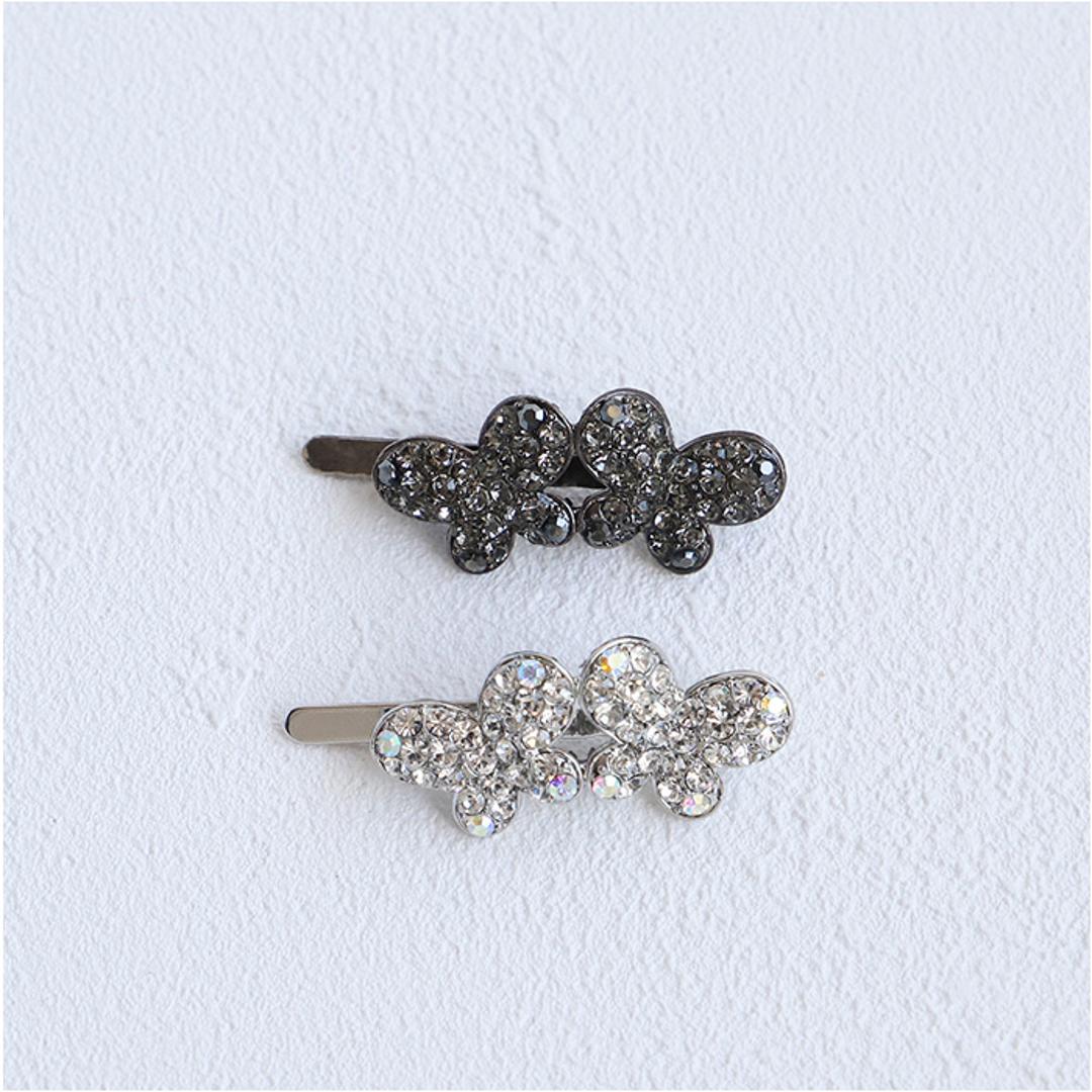 RORA ヘアクリップ 通販 ローラ エルシー ヘアークリップ ヘアアクセサリー 髪飾り キッズ 子供 子ども こども 蝶々 ちょうちょ 小さめ ミニ キラキラ かわいい おしゃれ 女の子 女子 入園式 卒園式 入学式 卒業式 発表会 結婚式 キッズファッション クリアー ・